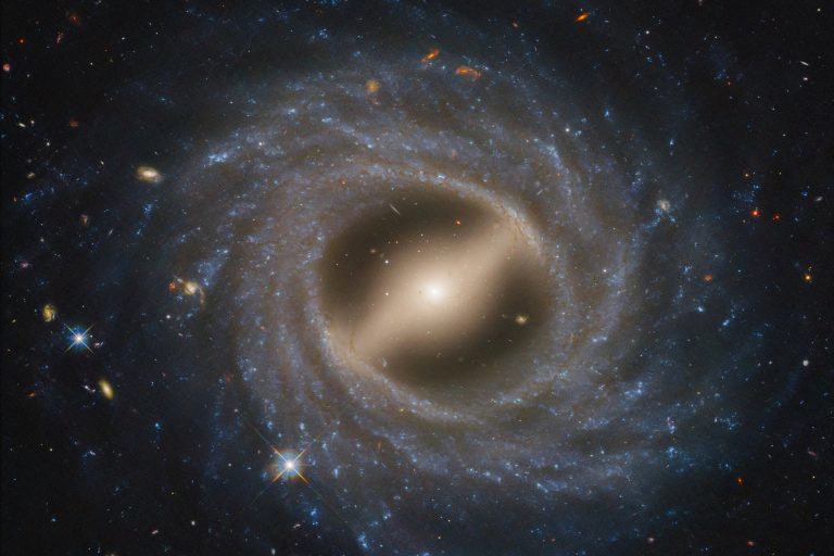 Barred Spiral Galaxy NGC 5335